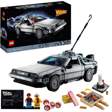 LEGO Icons Set za slaganje DeLorean iz filma "Povratak u budućnost"